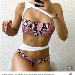 Snake skin Bathing Suit